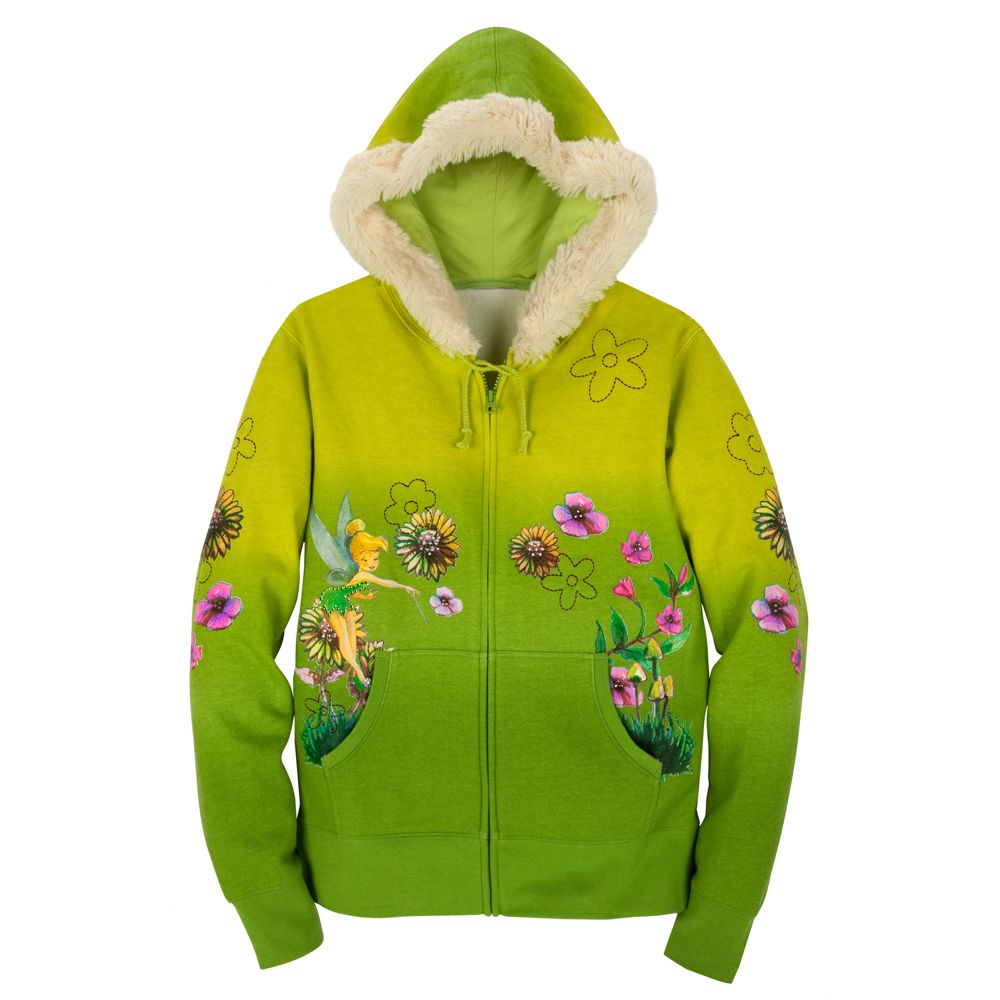 Faux-Fur Hoodie Tinker Bell Jacket