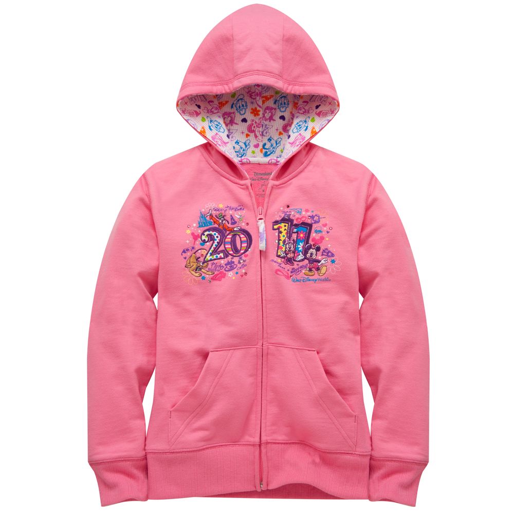 Walt Disney World 2011 Mickey Mouse and Friends Hoodie