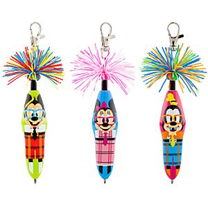 Kooky™ Mickey Mouse and Friends Nerd Pen Set -- 3-Pack