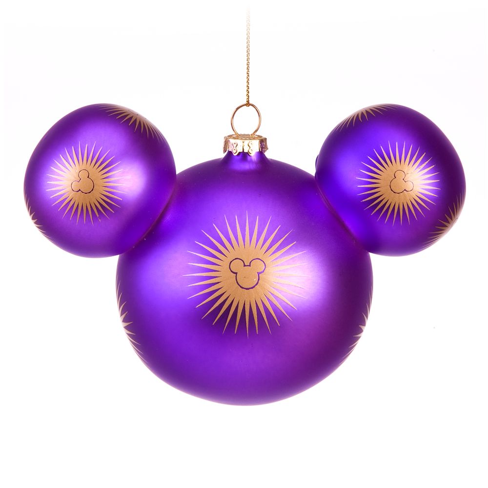 Golden Burst Mickey Mouse Ornament