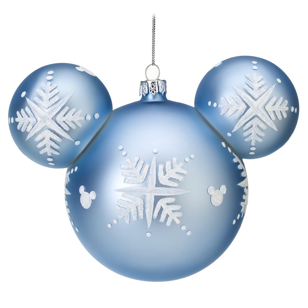 Snowflake Mickey Mouse Ornament
