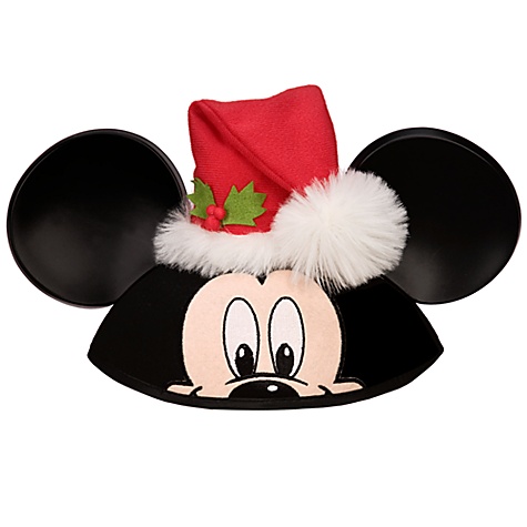Personalized Santa Mickey Mouse Ear Hat