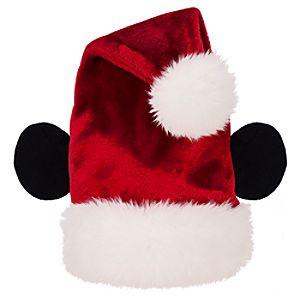 Adult Mickey Mouse Ears Santa Hat