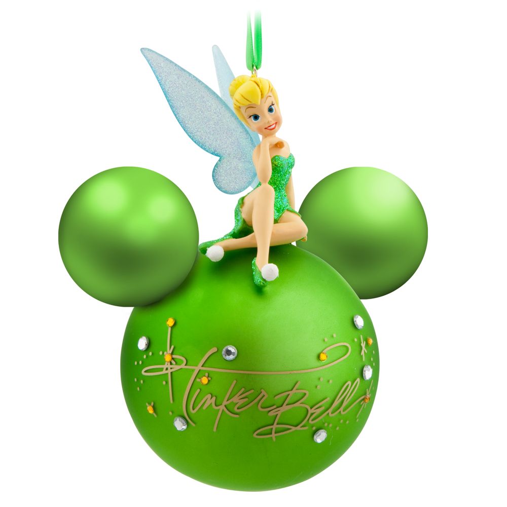 Figurine On Ball Tinker Bell Ornament