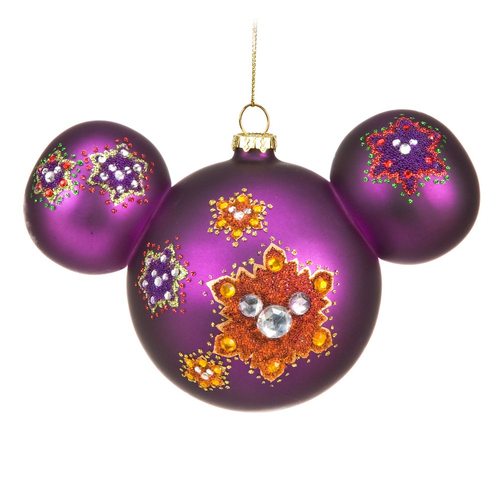 Rhinestone Mickey Mouse Ornament