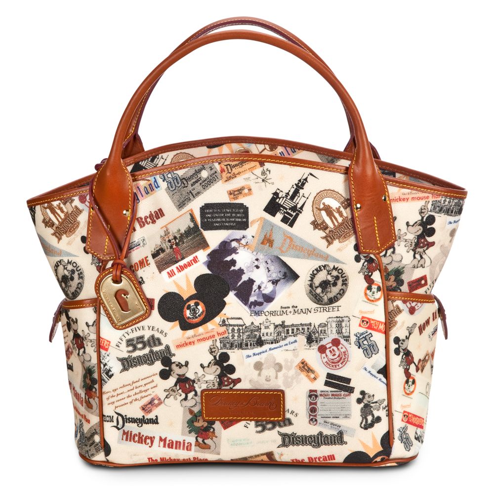 Disneyland 55th Anniversary Tote Bag by Dooney & Bourke -- Medium