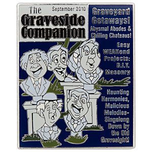 September Magazine Haunted Mansion Pin
