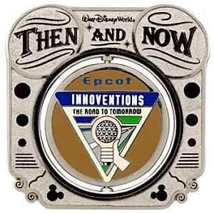 Then and Now Attractions Communicore Pin