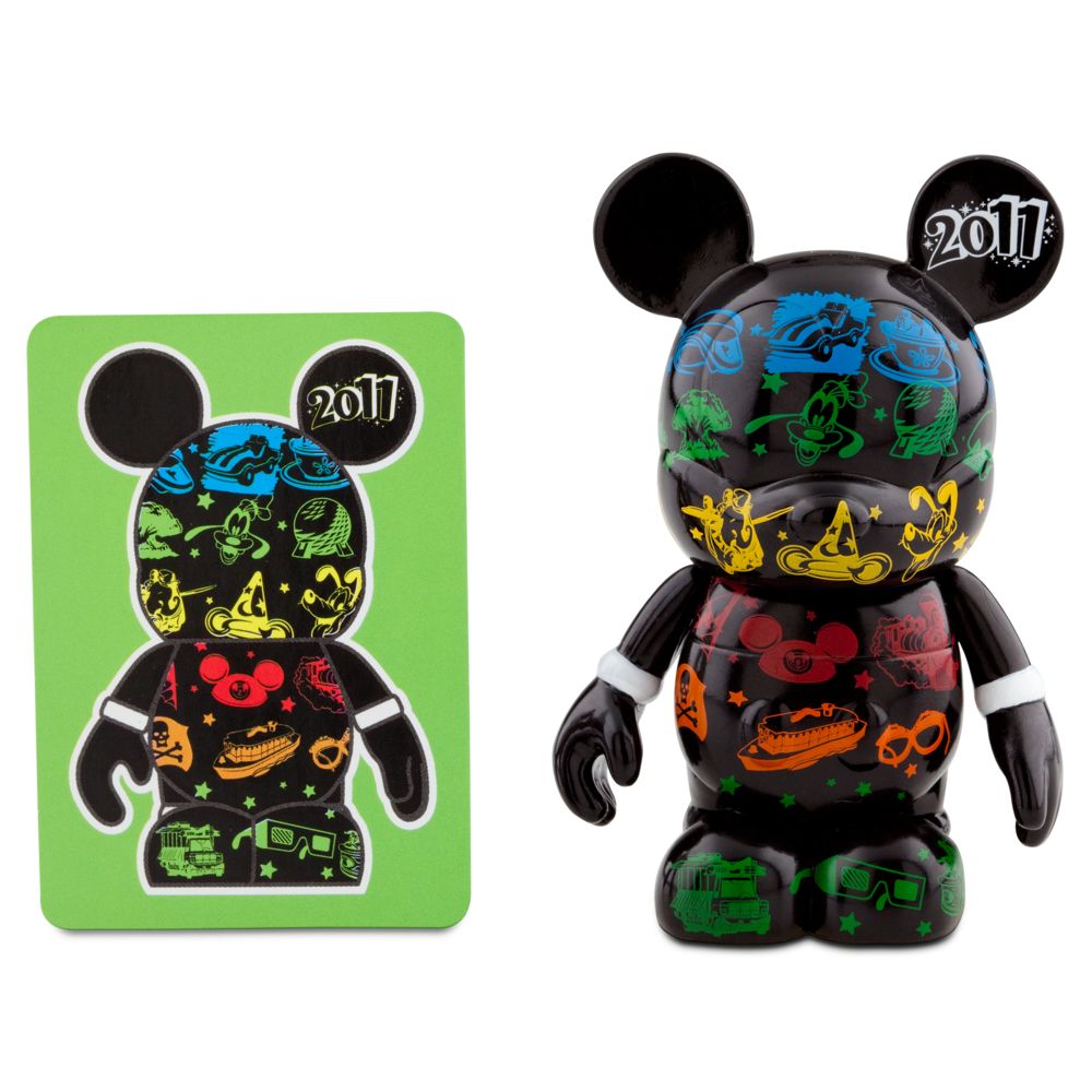 Vinylmation 2011 Series 3 Figure -- Black Tossed
