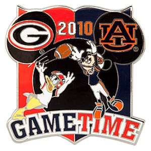 NCAA Rivalry Series Georgia Vs. Auburn Pin