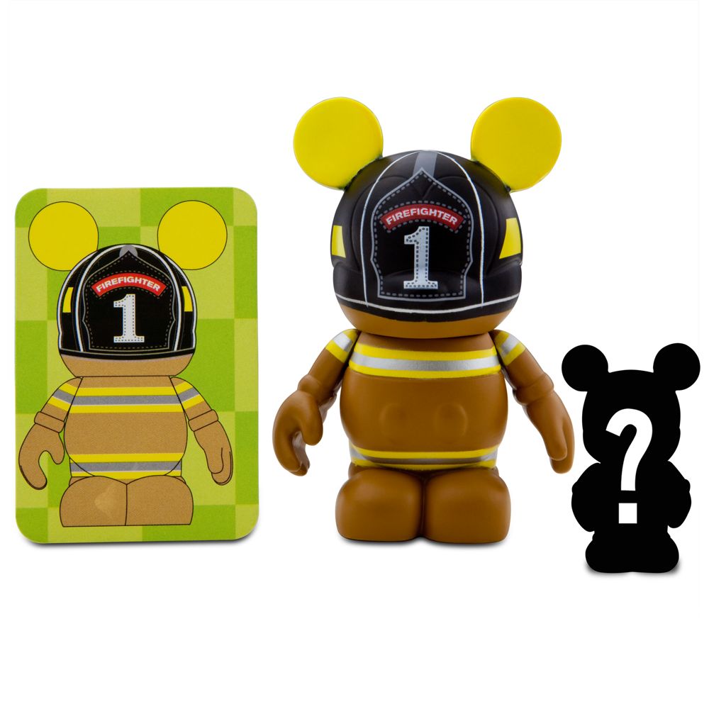 Vinylmation Occupations Series 3 Figure with Mystery Junior -- Firefighter