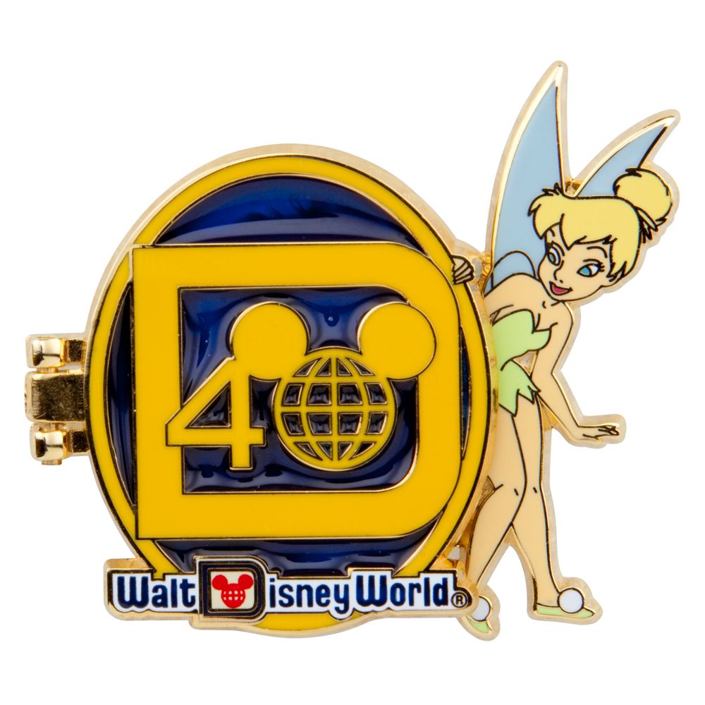 40th Anniversary Walt Disney World Locket Pin