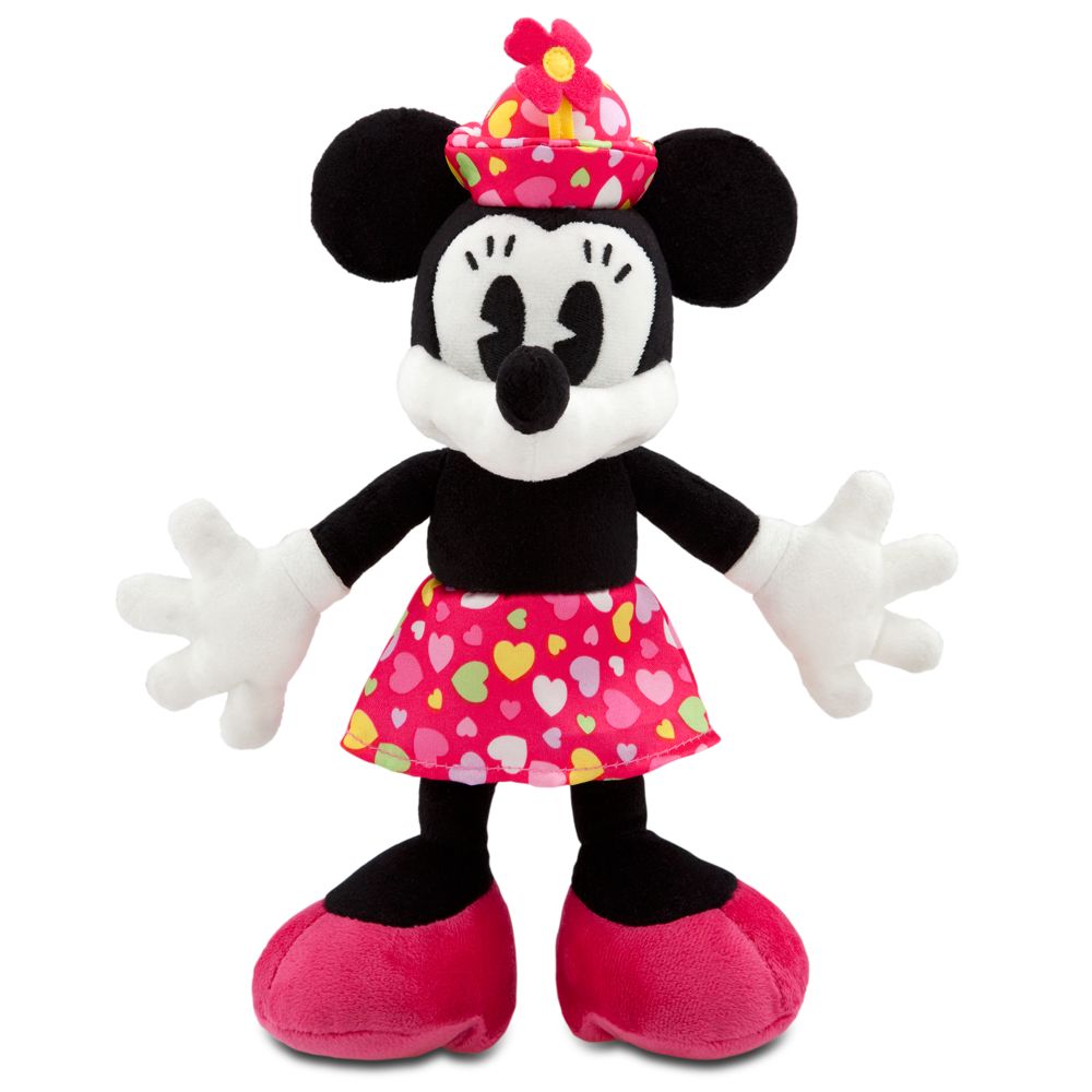 Valentine's Day Minnie Mouse Plush Toy -- 7''