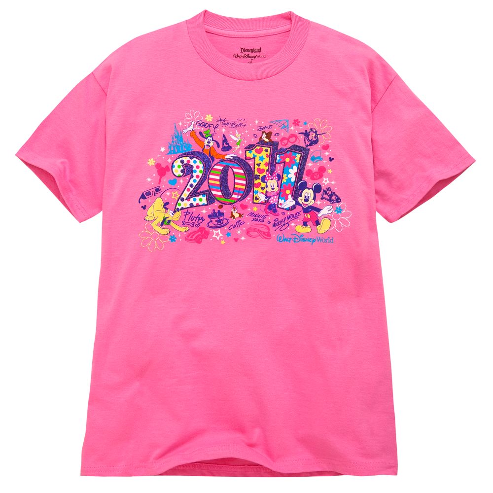 2011 Walt Disney World Resort Tee for Toddler Girls