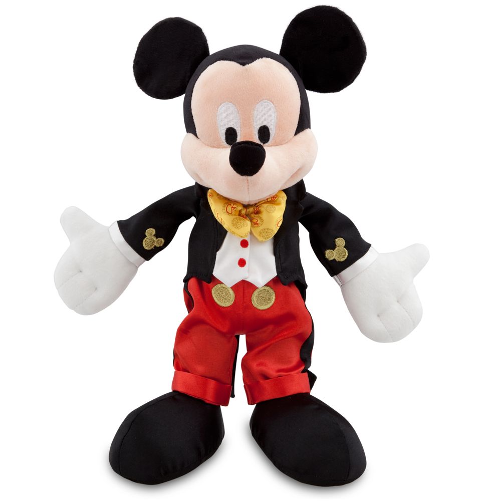 Magic Kingdom 40th Anniversary Mickey Mouse Plush Toy -- 10