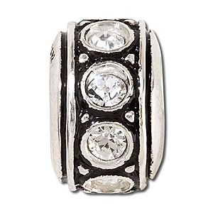 April Birthstone Chamilia Charm