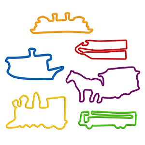 Disney Transport Disney Bands Elastic Bracelets Series 1 -- 12-Pc.