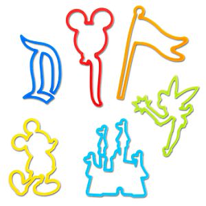 Disneyland Resort Disney Bands Elastic Bracelets Series 1 -- 12-Pc.