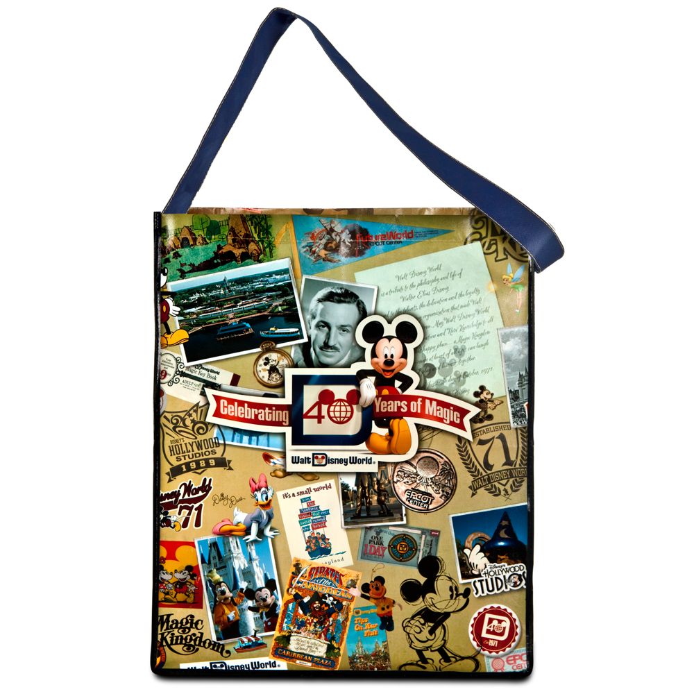 Giant Reusable 40th Anniversary Magic Kingdom Tote