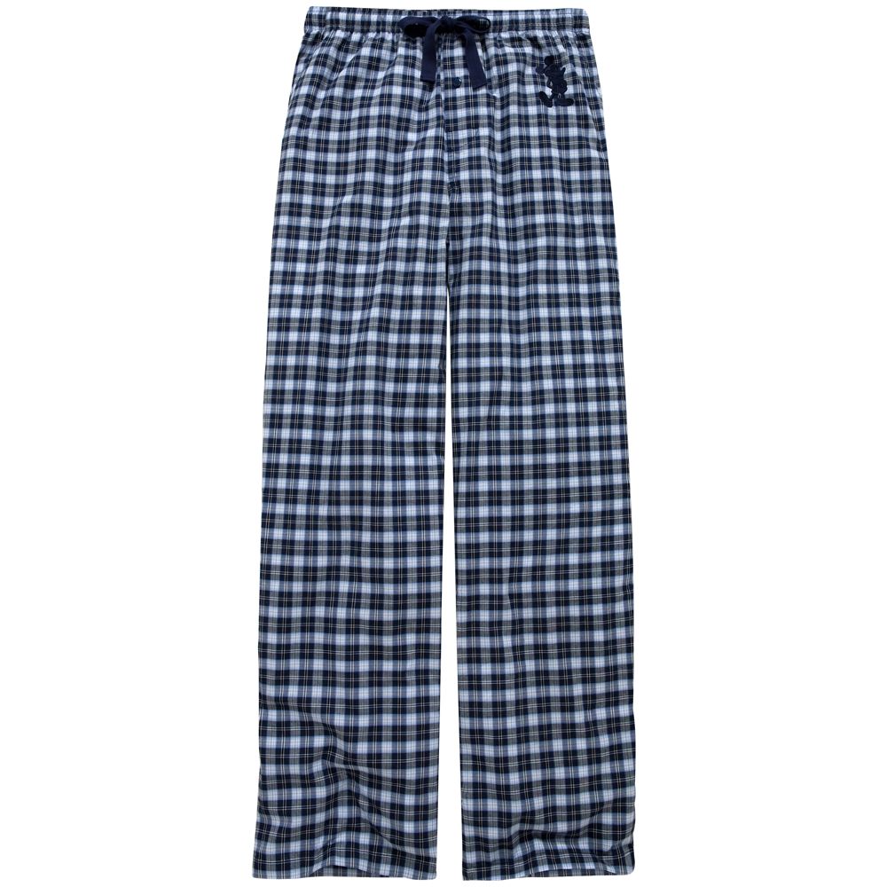 Plaid Mickey Mouse Lounge Pants for Men