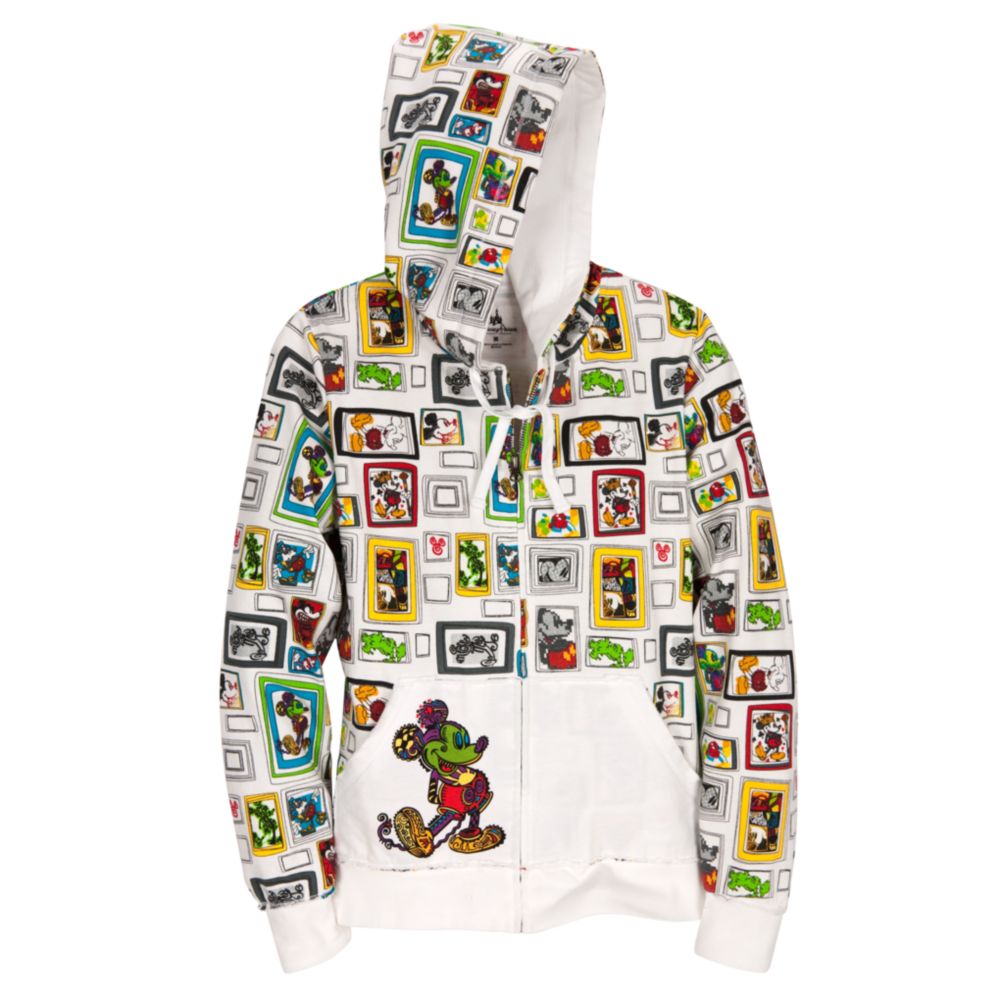 French Terry Mickey Mouse Hoodie for Women