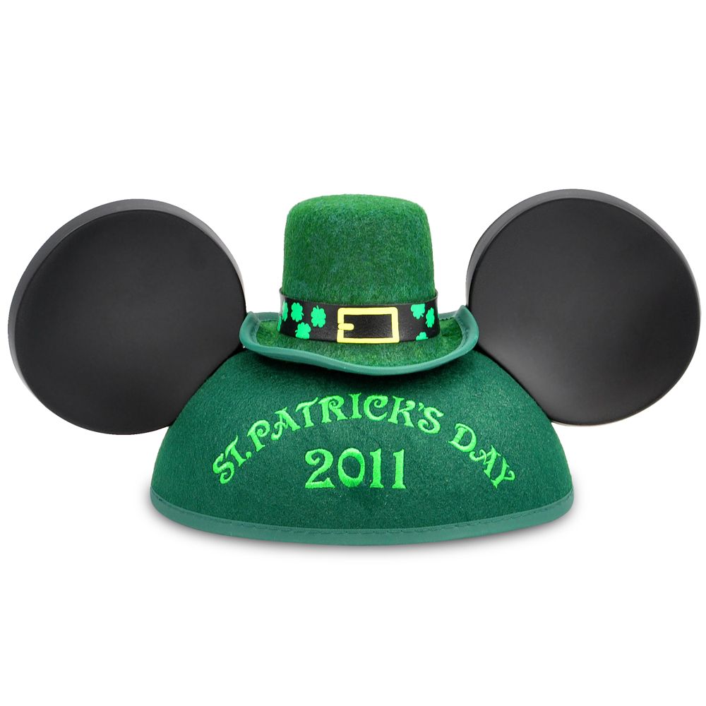 St. Patrick's Day 2011 Mickey Mouse Ear Hat for Adults