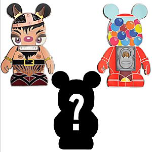Vinylmation Urban 6 Mystery Pin Set -- 3-Pc.