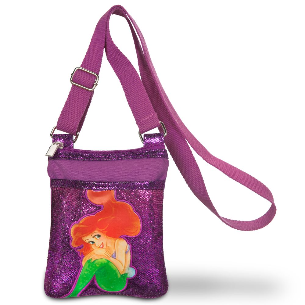 Sequin Ariels Undersea Adventure Crossbody Bag