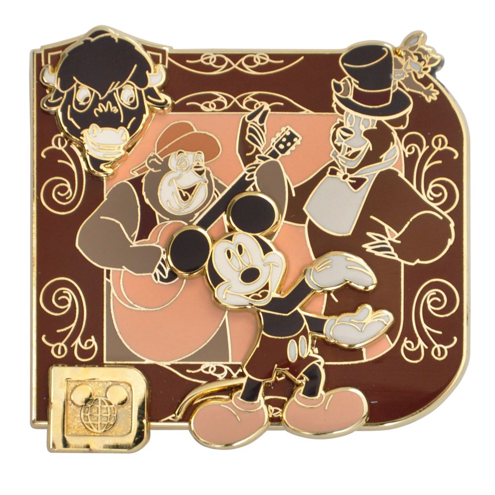 Classic D Collection -- Mickey Mouse and Country Bears Jamboree Pin