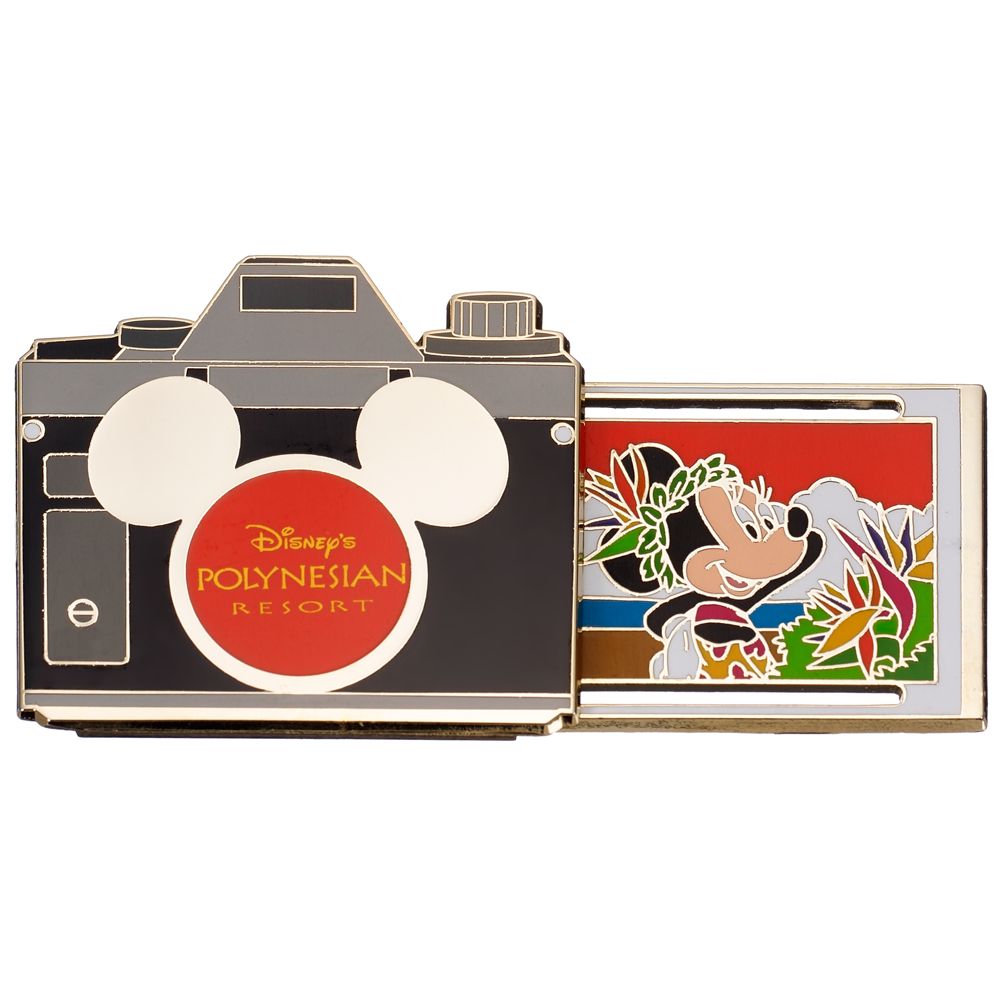 Walt Disney World Resort Camera Pins - Disney's Polynesian Resort