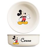 Personalized Mickey Mouse Pet Bowl -- 9 1/2''
