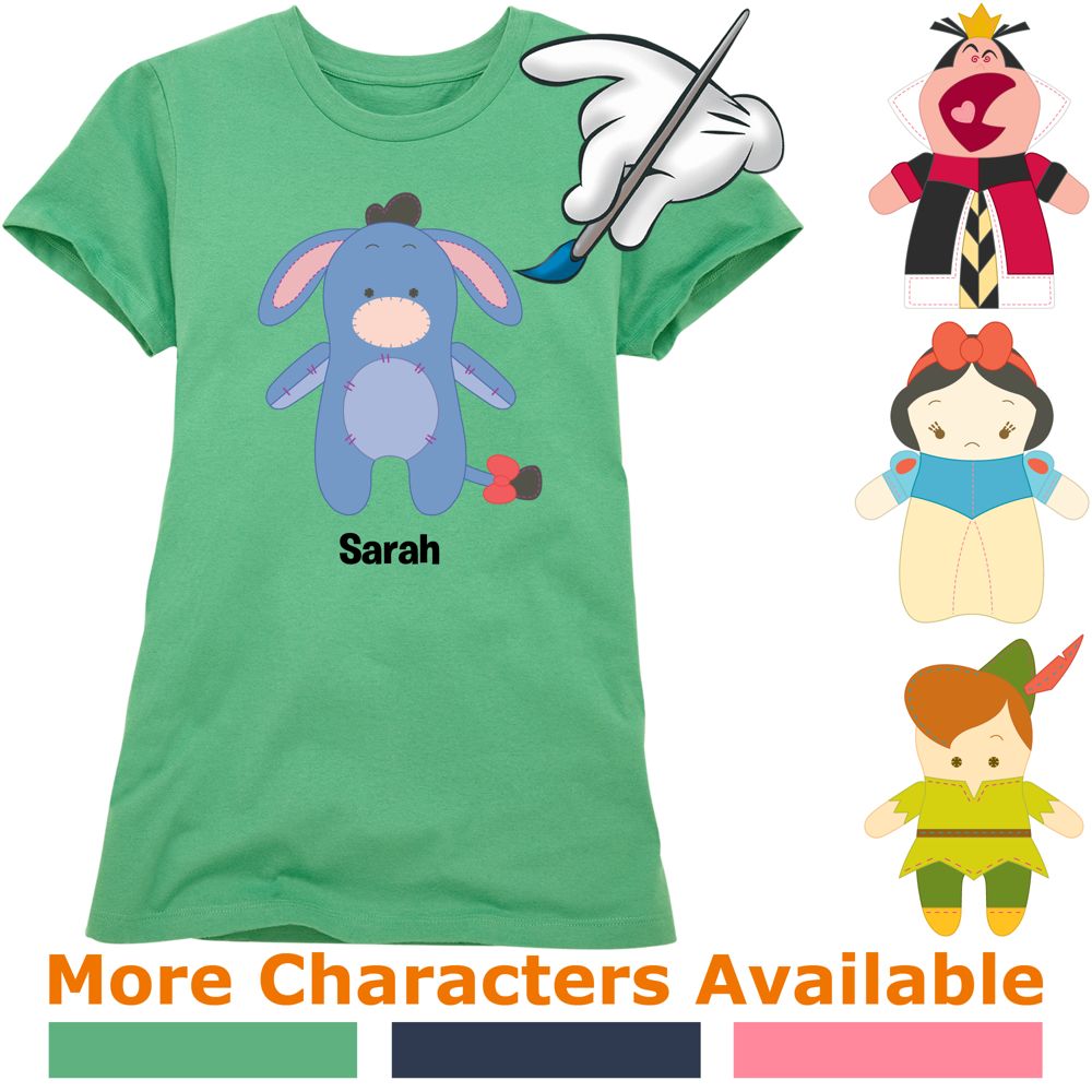 Create-Your-Own Pook-a-Looz Fitted Crew Tee for Women