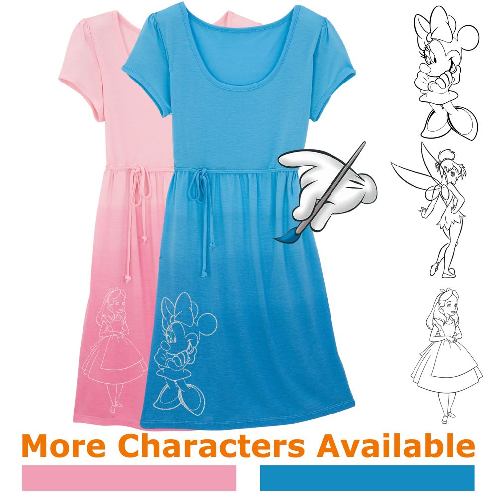 Ladies Pink Minnie Dress