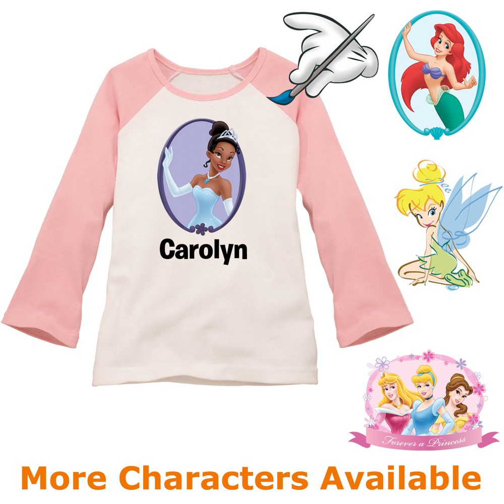 Create-Your-Own Raglan Tee for Girls