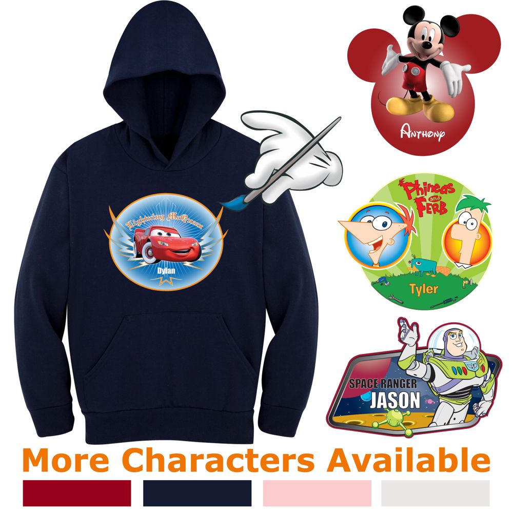 Create-Your-Own Hoodie Pullover Sweatshirt for Kids