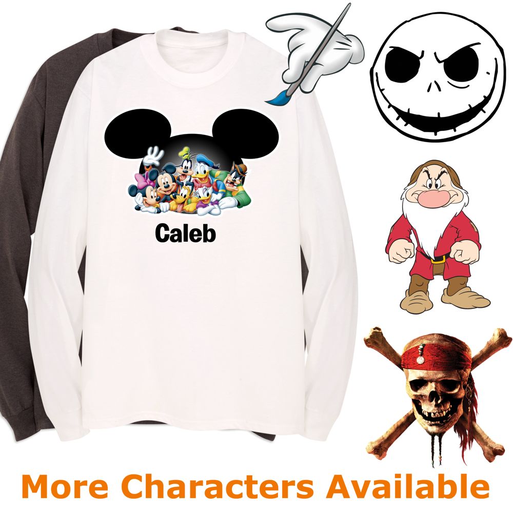 Create-Your-Own Long-Sleeve Tee for Adults