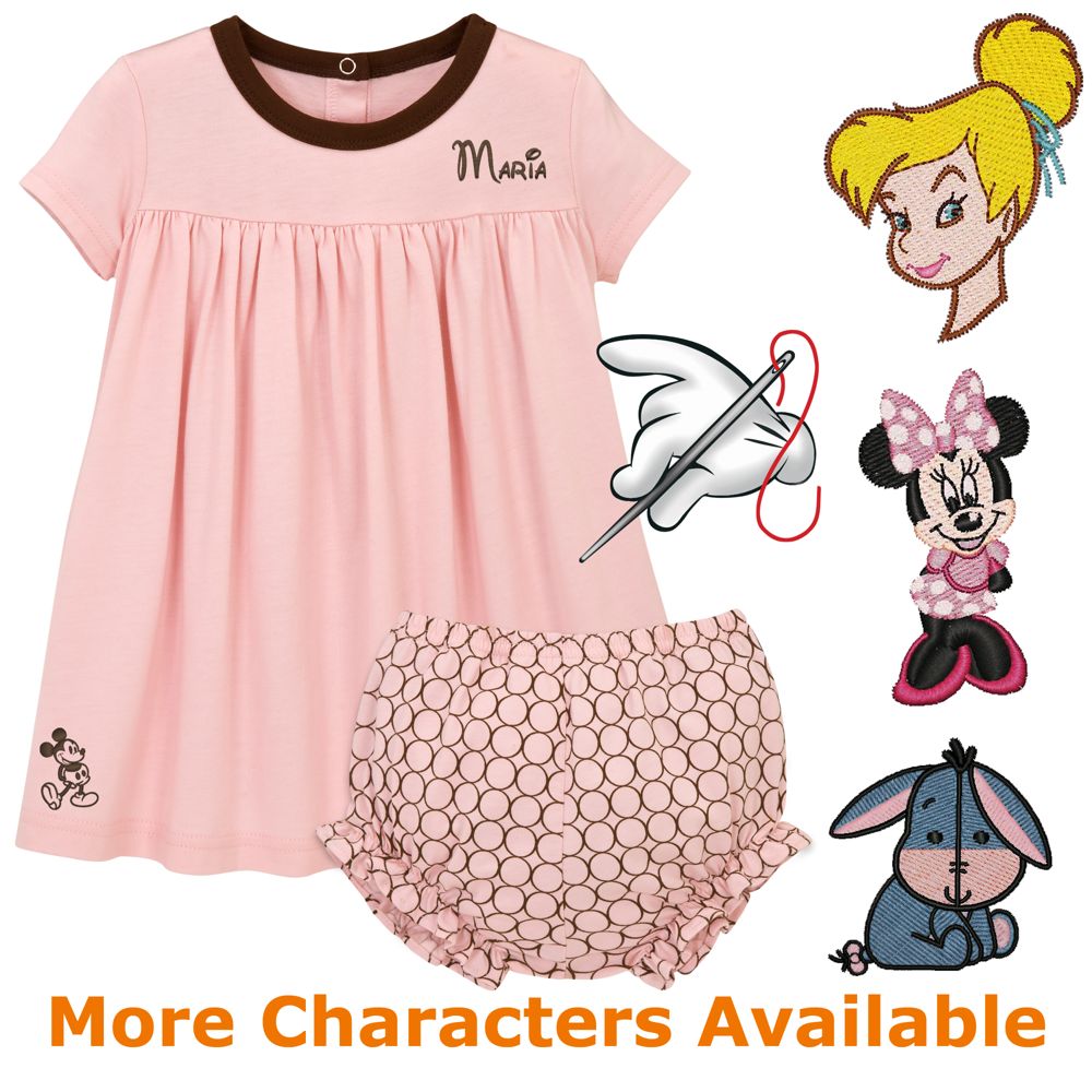 Create-Your-Own Dress and Diaper Cover for Infants