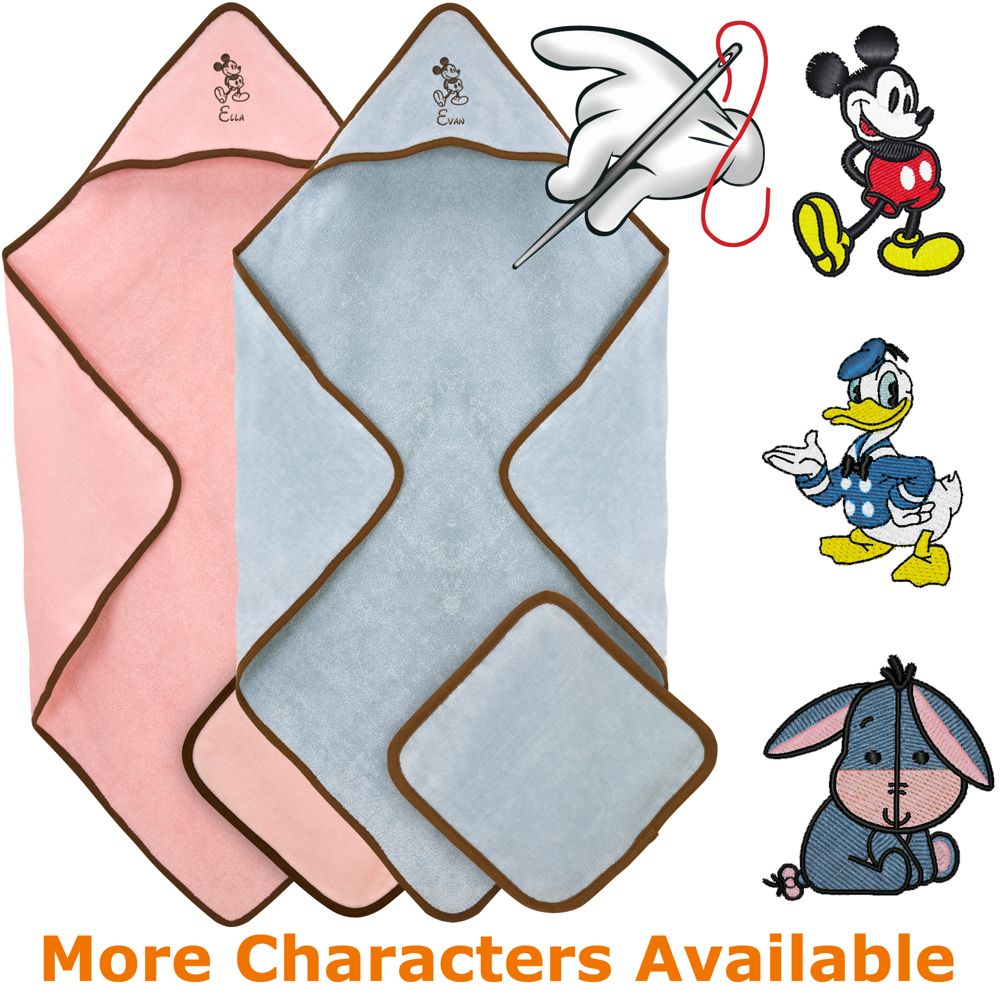 Create-Your-Own Hooded Towel Gift Set for Infants