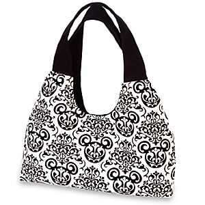 Flocked Mickey Mouse Bag for Women