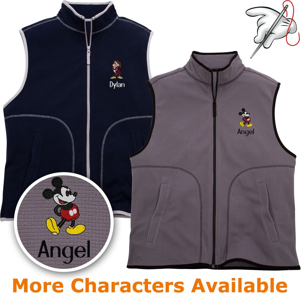 Create-Your-Own Fleece Vest for Men