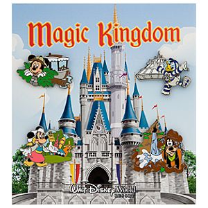 Magic Kingdom Park Pin Set - 4-Pc.