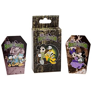 Haunted Mansion Mystery Pin Set -- 2-Pc.