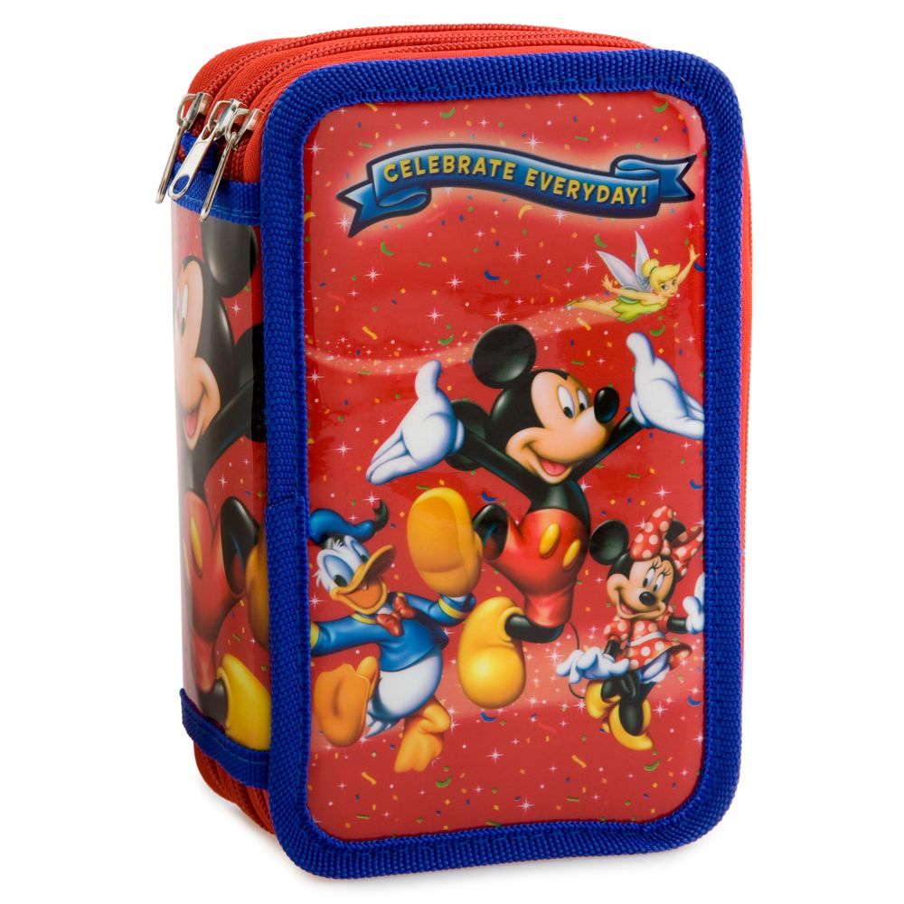 Deluxe Disney Parks ''Celebrate Everyday'' Mickey Mouse and Friends Pencil Kit