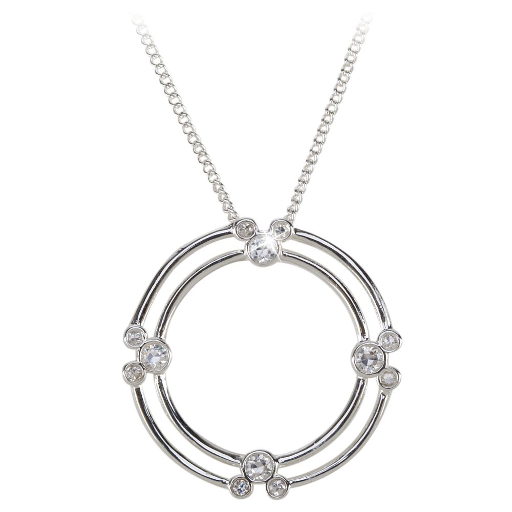 Double Circle Mickey Mouse Necklace