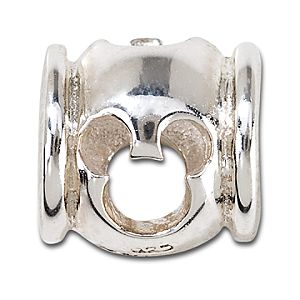 Sterling Silver Mickey Mouse Icon Cut Out Chamilia Charm