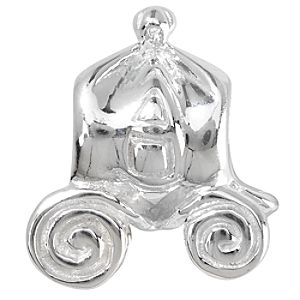 Sterling Silver Pumpkin Coach Chamilia Charm