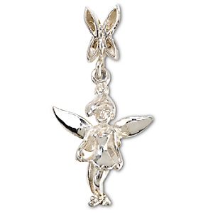 Sterling Silver Tinker Bell Chamilia Charm