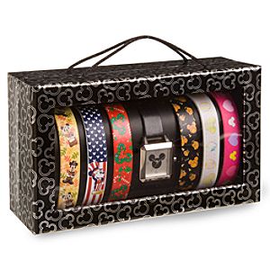 Mickey Watch with Holiday Bands Set