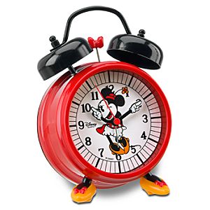 Minnie Mouse Alarm Clock with Feet