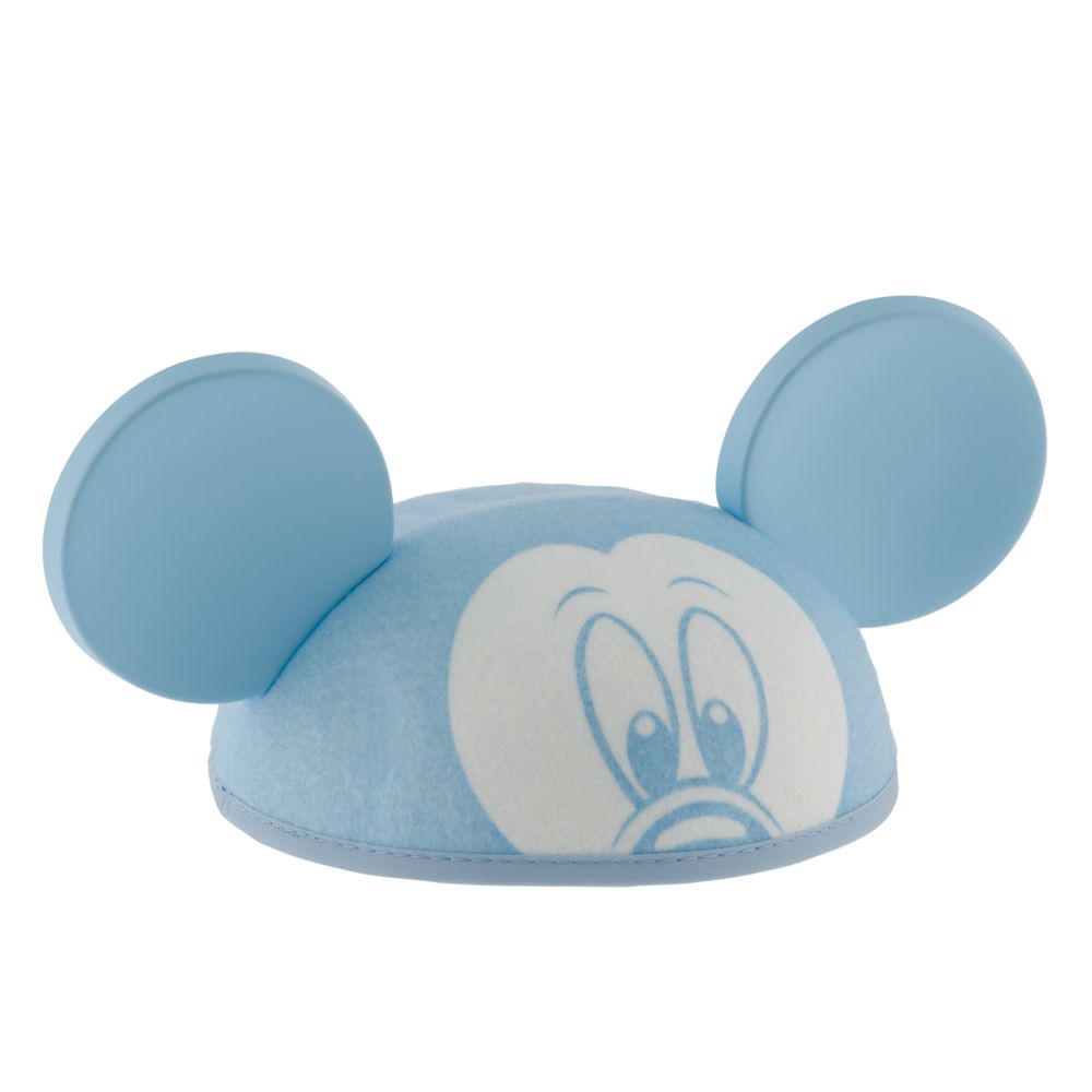 Personalized Mickey Mouse Ear Hat for Infants -- Blue